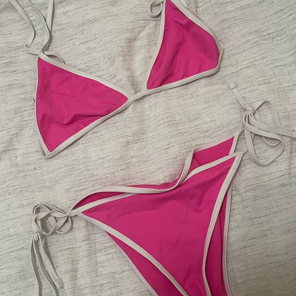 Pink bikini